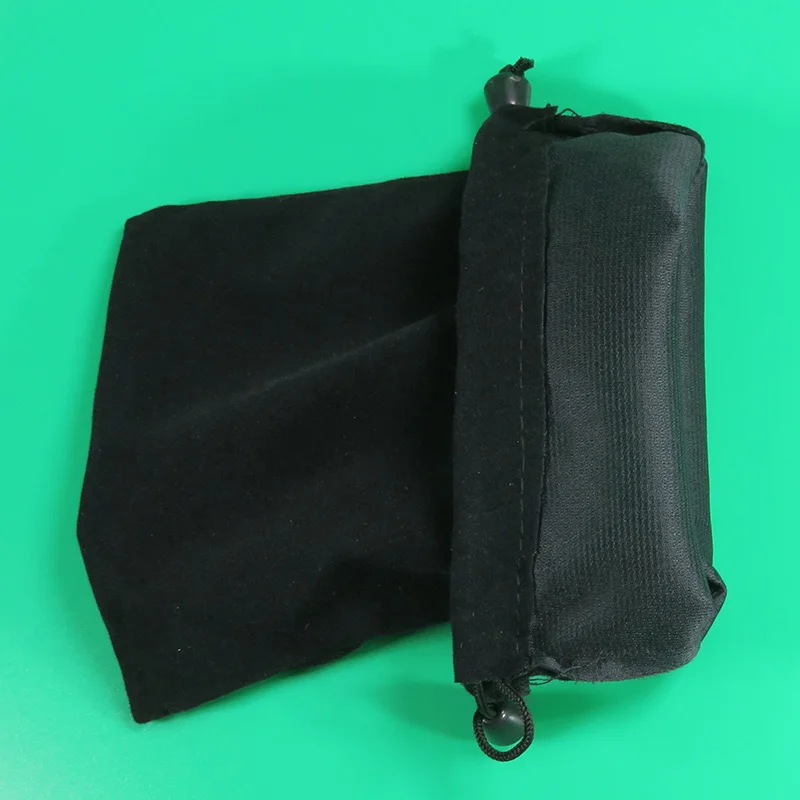 PCTONIC Мягкая тканевая сумка для хранения с кулиской для iphone mini 7 дюймов планшет Защитная байковая сумка чехол для гарнитуры 15x20 см