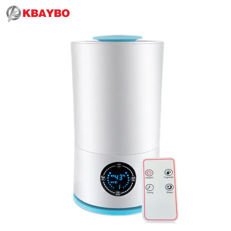 

KBAYBO Remote Control Ultrasonic Cool Mist Humidifier Aroma Essential Oil Diffuser LED Night Light for Office Home Bedroom 2.5L