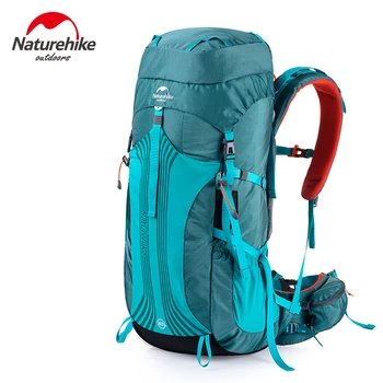 

Naturehike 65L Outdoor Climbing Backpack With Professional Rain Cover 76x33.5x25cm Adjustable Shoulder Expedition Bag 1.98kg