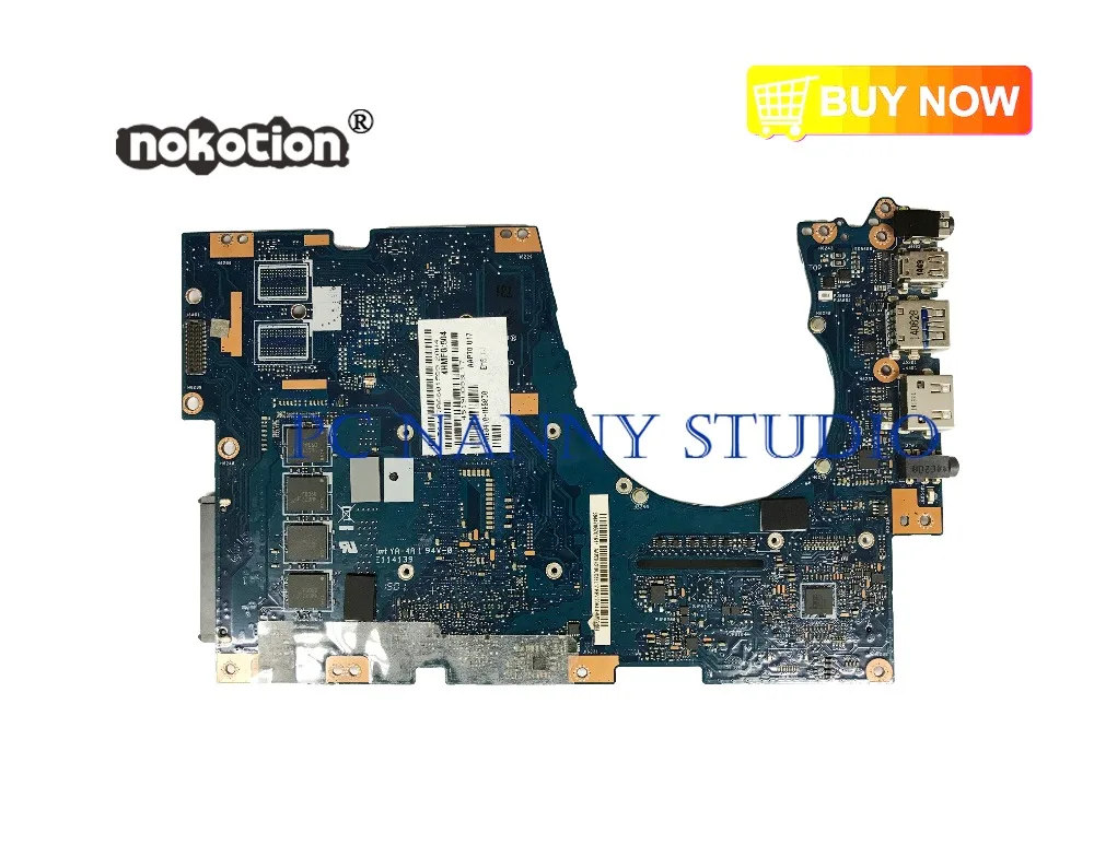  PANANNY for ASUS UX303LN UX303 UX303L UX303LNB Laptop Motherboard I5-5200U 4GB tested