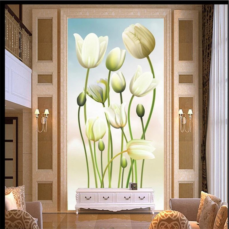 Пользовательские фотообои wellyu 3d обои Yu Mei Ren Guan Aisle декоративная картина 3d|3d wallpaper