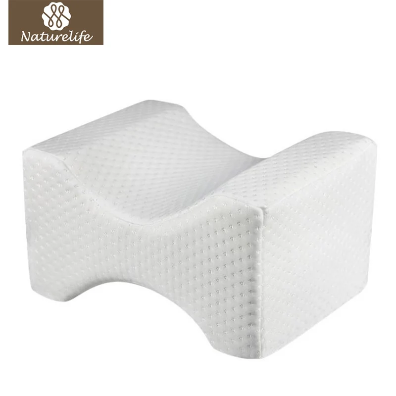 

Naturelife Knee Bolster orthopedic Relaxing Pillow Memory Foam Soft Cushion Comfortable Leg Sciatica Pain Pillow Dropshipping