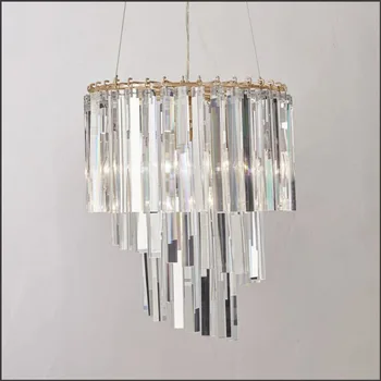 

Design Modern LED Luxury Cristal Chandelier Lighting RH Crystal Chandeliers Hanging Light for Home Hotel Restaurant Decoration
