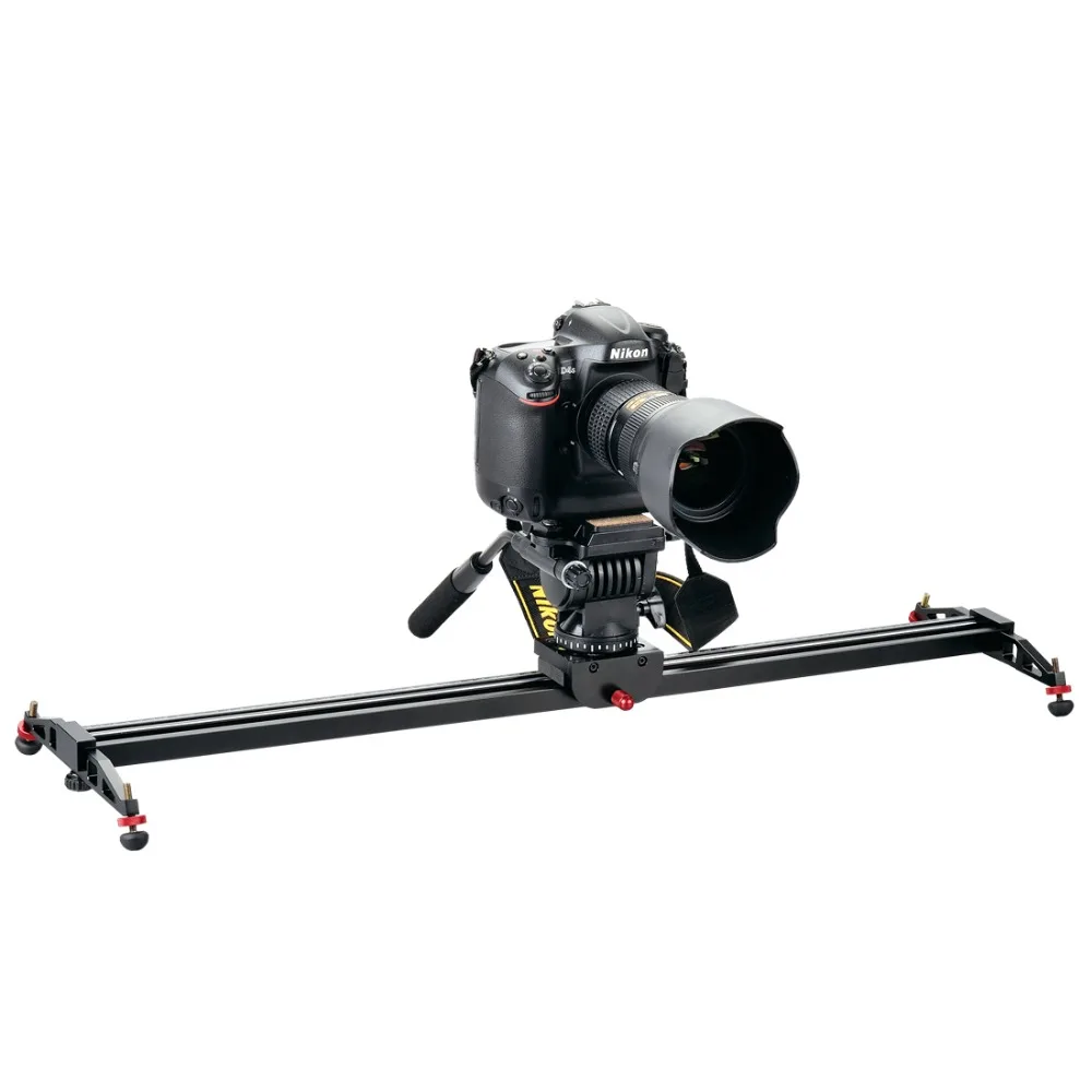 DIGIPOD Camera Dolly Track Slider Stabilizer System for DSLR Camcorders