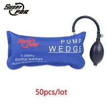 50 шт./компл. супер PDR насос Клин Слесарь инструменты автоматический воздушный клин замок Палочки открытый Автомобильный Дверной замок инструменты L Размер 27,2*13,2 см