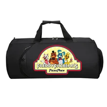 Мужские wo мужские сумки для путешествия большой емкости Duffle воды-пакетики с репеллентом ручной багаж сумка для аниме пять ночей у Фредди