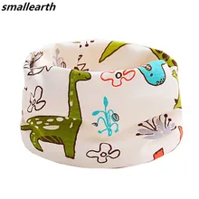 Осенне-зимний хлопковый плюшевый шарф для детей, шарф для девочек, шарфы для мальчиков и девочек, детский воротник с круглым вырезом, волшебный шейный платок