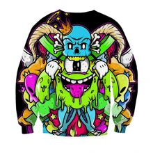 Fashion Cartoon Sweatshirts Hoodie Men 3D Printed Streetwear Sweatshirt Teens Boys mens Hip Hop Hipster Oversize Rock Tracksuits