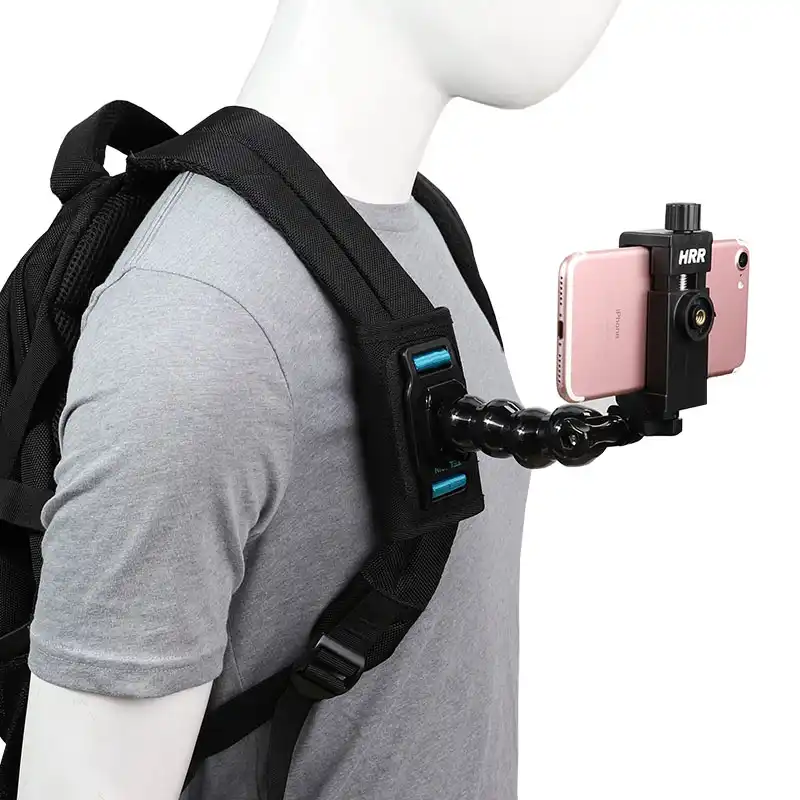 phone backpack mount