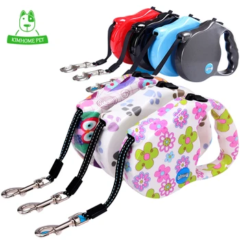 

3 M 5 M 6 M Nylon Walking Pet Leads Automatic Dog Retractable Leash For Dog