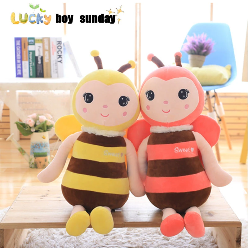 Gluck Boy Sonntag Plusch Biene Spielzeug Kawaii Plusch Tiere Bee Puppen Pluschtiere Fur Kinder Weihnachten Geschenk Fur Kinder Bee Doll Stuffed Toysbee Toys Aliexpress