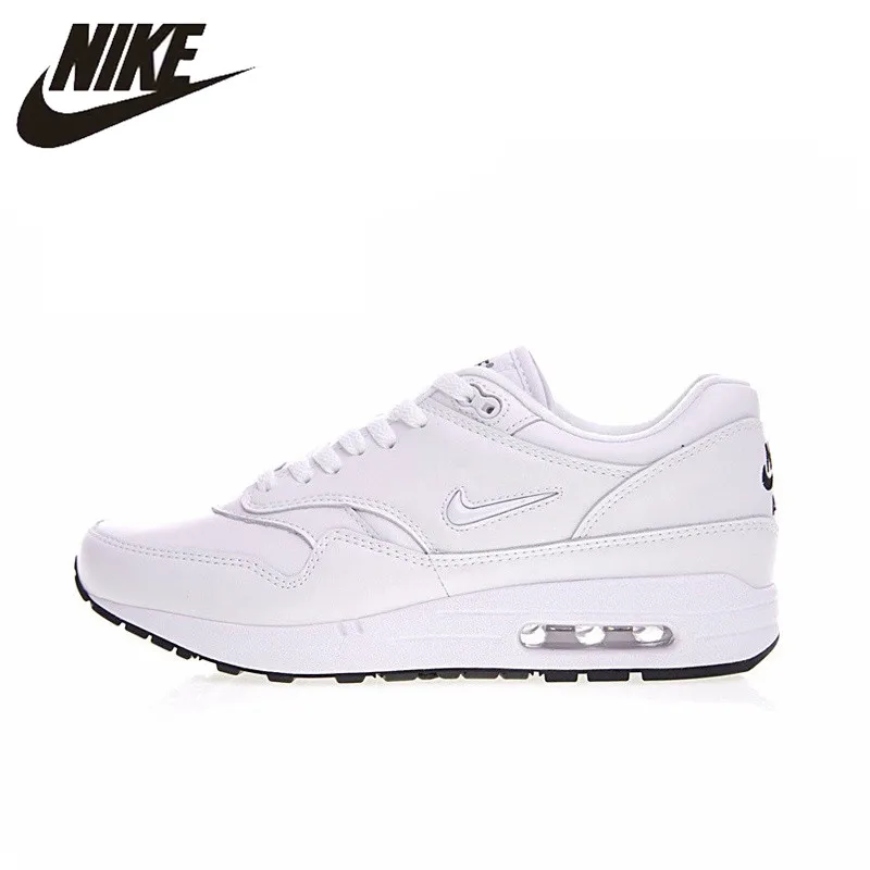 

Nike Air Max 1 Premium SC "Jewel" Triple Men Running Shoes Outdoor Sport Men Sneakers Athletic Designer 2019 New 918354-105