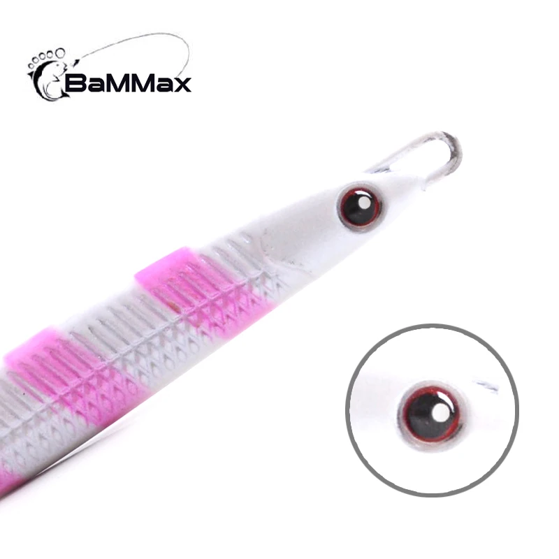 Bammax Fishing Lure 38.4g 10.8cm Metal Sequins Lures jig Spoon Lure shore jigging Spinner Bass hard Bait Iron Artificial tackle Bammax Fishing Lure 38.4g 10.8cm Metal Sequins Lures jig Spoon Lure shore jigging Spinner Bass hard Bait Iron Artificial tackle