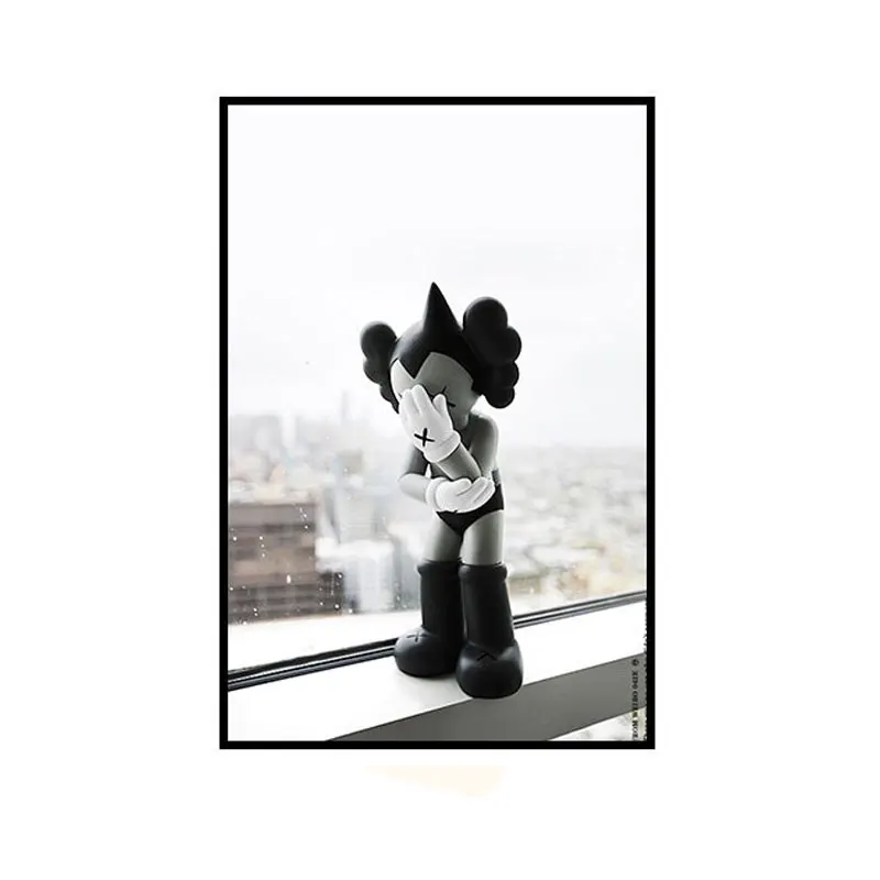 

30CM X 40CM KAWS Astro Boy BFF XX Companion Gallery Art Canvas Pop Contemporary Painting Picture for Living Room Blank Wall