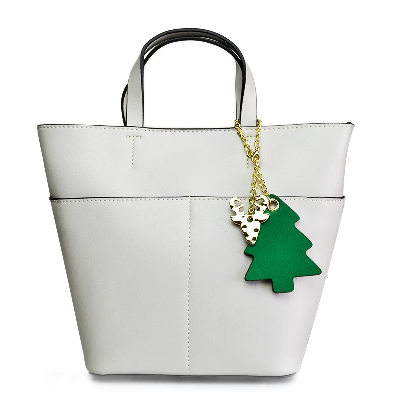 

2018 New Fashion Soft Real Genuine Leather Women Handbag Elegant Ladies Hobo Shoulder Bag Purse Satchel White Two Straps Bags