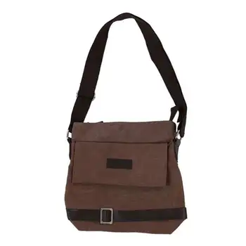 

Men's canvas Shoulder Bag Adjustable Shoulder bag - Khaki