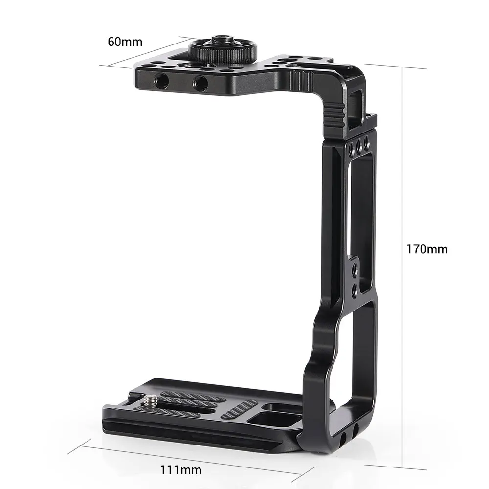 SmallRig l-кронштейн для камеры sony A7III/A7RIII и батарейного отсека быстрого крепления с верхней пластиной+ l-пластина-2341