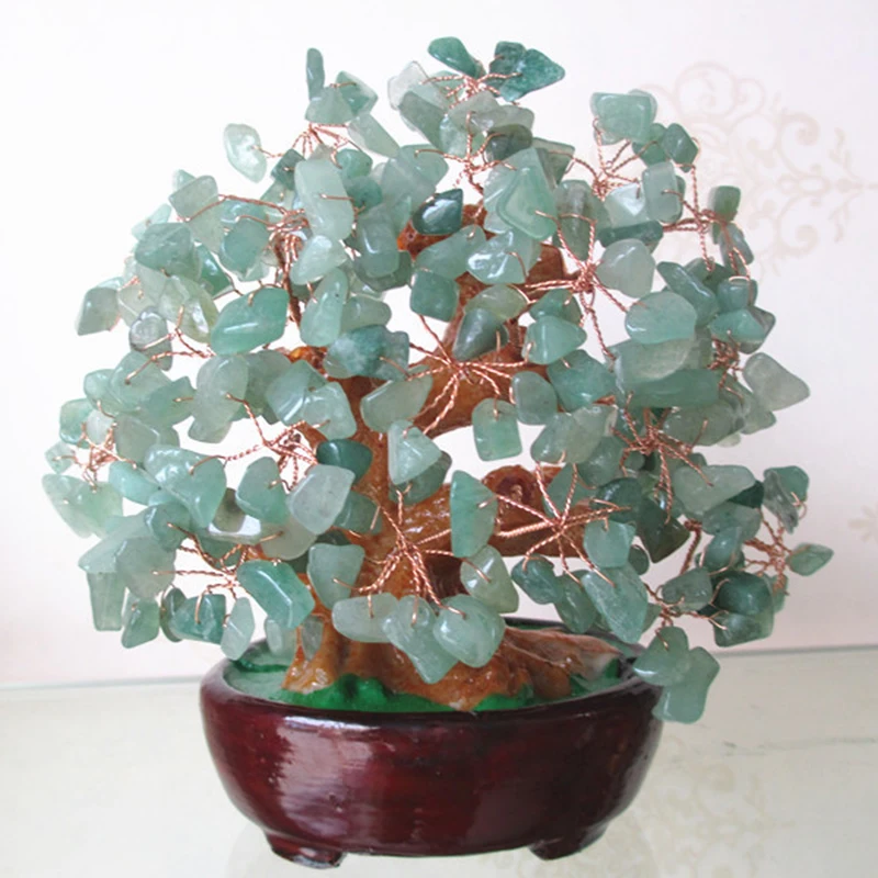 Dongling jade lucky tree натуральный кристалл драгоценный камень ТОЧКА ИСЦЕЛЕНИЕ украшение стола