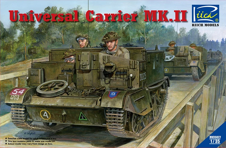 1/35 английский/канадский Mk.2 многоцелевой Caterpillar бронированный автомобиль RV35027 модель комплект