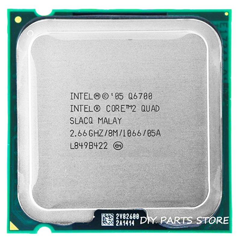 4 كور معالج إنتل كور 2 رباعية النوى Q6700 2.66 جيجا هرتز/8 متر/1066 ميجا هرتز) المقبس lga 775 4 كور معالج إنتل كور 2 رباعية النوى Q6700 2.66 جيجا هرتز/8 متر/1066 ميجا هرتز) المقبس lga 775