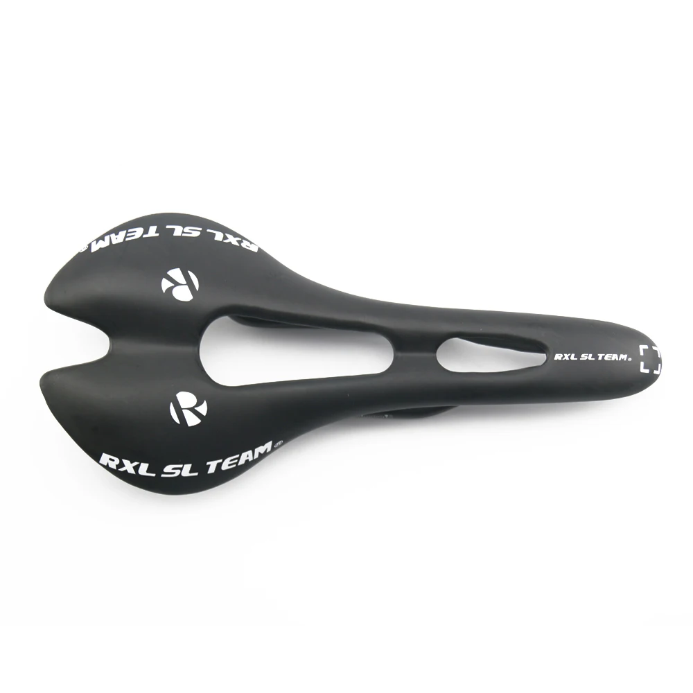 RXL SL Bicycle Saddle Front Seat Mat Road Bicycle Seat UD Matte Carbon Fiber Ultra-light Black Mountain Bike Saddles (5)