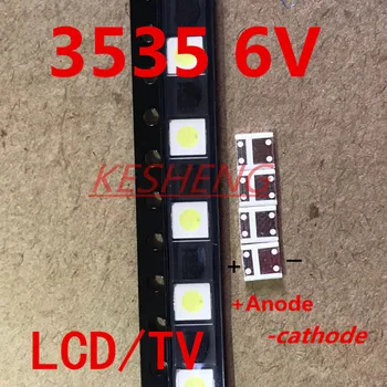 

50-1000PCS 2W 6V 3V 1W 3535 SMD LED Replace LG Innotek LCD TV Back Light Beads TV Backlight Diode Repair Application