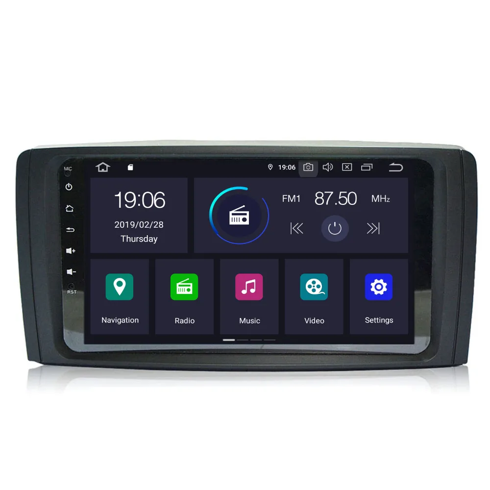 COIKA четырехъядерный Android 9 0 авто радио GPS Navi для Mercedes-Benz W251 280 R350 R500 R300 R320 R63