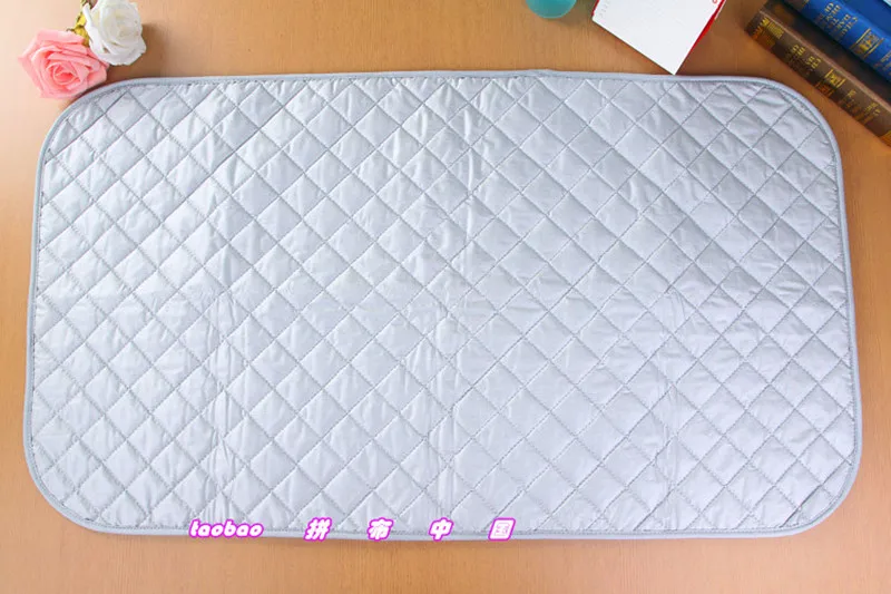 

Steam iron with [all cotton hot pad] Portable home ironing clothes pad / alternative ironing board