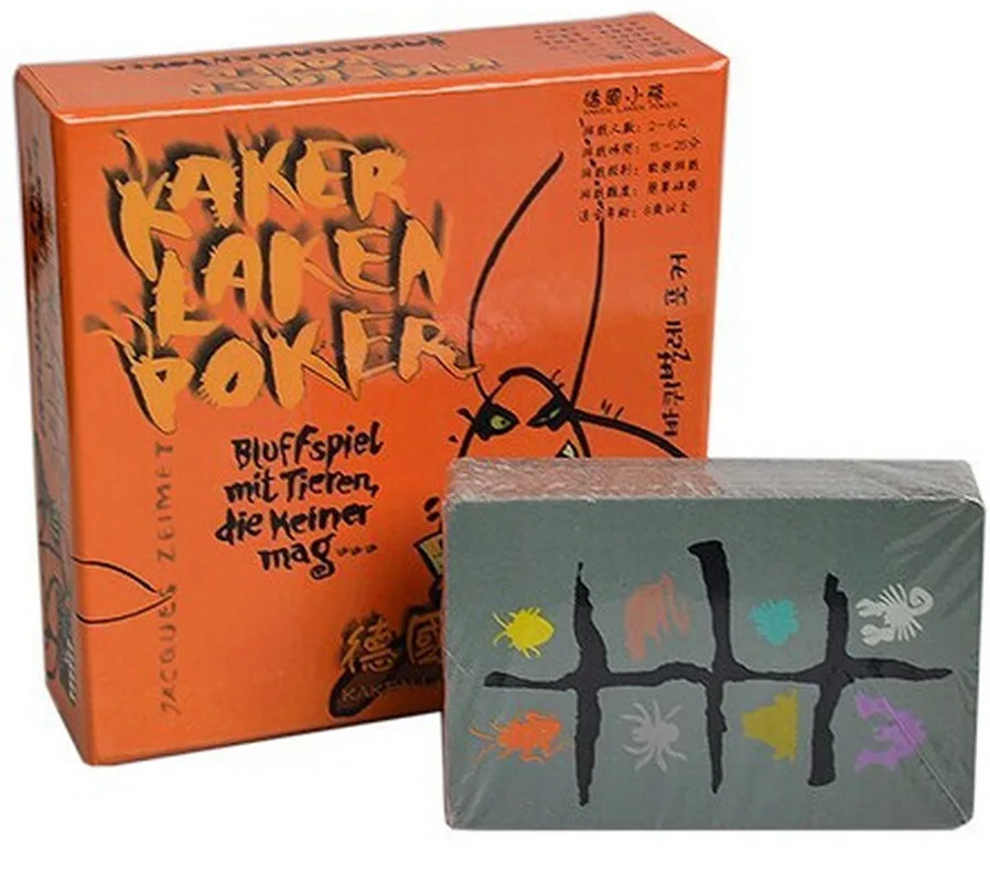 

New kakerlaken poker Cockroach Card Game kakerlakenpoker Children Party Game Very Suitable For The Family Indoor Board Games