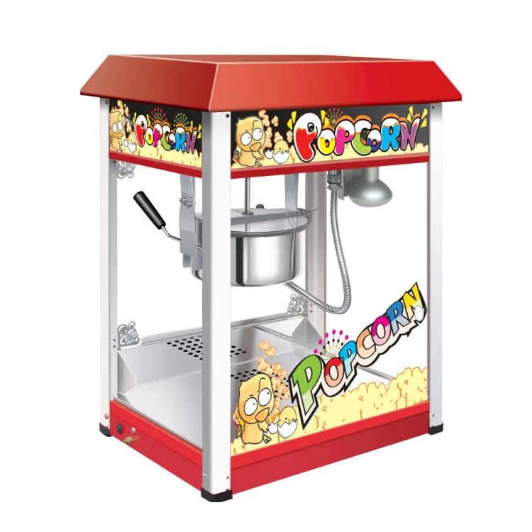 

Electric Small Popcorn maker Popcorn making machine can order cart