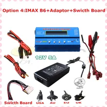 Небо rc IMax B6 B6-AC 2 S-6s цифровой ЖК-дисплей Lipo NiMh батареи баланс Зарядное устройство+ адаптер+ доска(вариант 4) P1