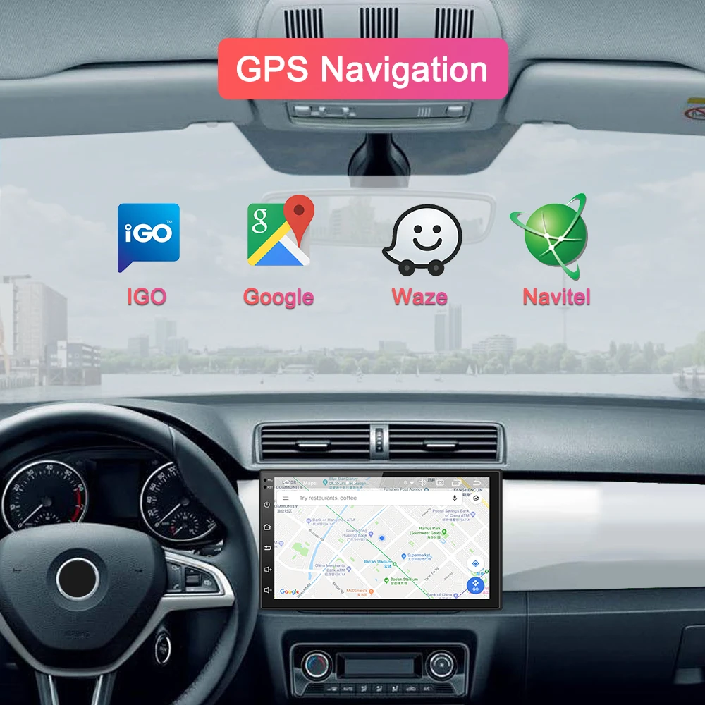 Flash Deal 10.1" 2din Android 8.1 9.0 Car DVD Player for Mitsubishi Outlander 3 2013 2014 2015 2016 2017 2018 Car Radio GPS Navigation WIFI 4