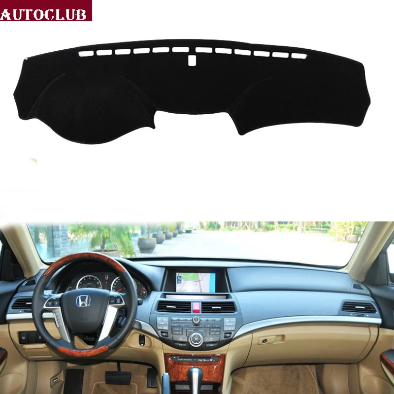 Чехлы для стайлинга автомобилей honda accord 2008-2012 коврик приборной панели