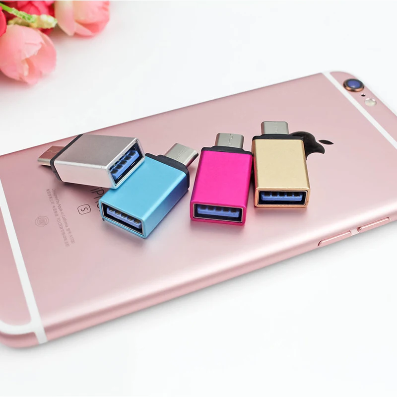 Адаптер Type C для OTG USB папа USB3.0 Женский адаптер подключения периферийного