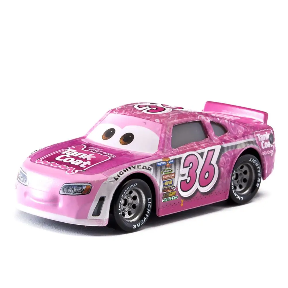 

Disney Pixar Cars Racing 36 Lightning McQueen Mater Jackson Storm Ramirez 1:55 Diecast Metal Alloy Model Toy For Children gift