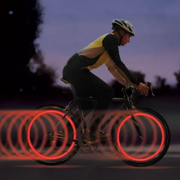Perfect New Bicycle Bike Cycling Wheel Spoke Tire Tyre Lamp LED 13 x 3.5cm / 5.1 x 1.4inch Light Rainbow Red Green Blue 21 Perfect New Bicycle Bike Cycling Wheel Spoke Tire Tyre Lamp LED 13 x 3.5cm / 5.1 x 1.4inch Light Rainbow Red Green Blue 21