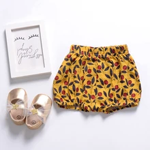 Повседневные Шорты Для маленьких мальчиков и девочек г., крутой эластичный цветок, цветочный принт, пляжные PP штаны, Одежда Summer летняя Новинка