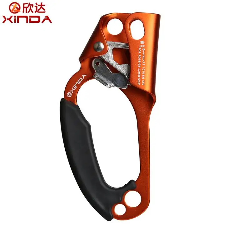 

XINDA Professional Outdoor Rock Climbing left Hand Ascending Device Mountaineer Handle Ascender Climb Rope Tool