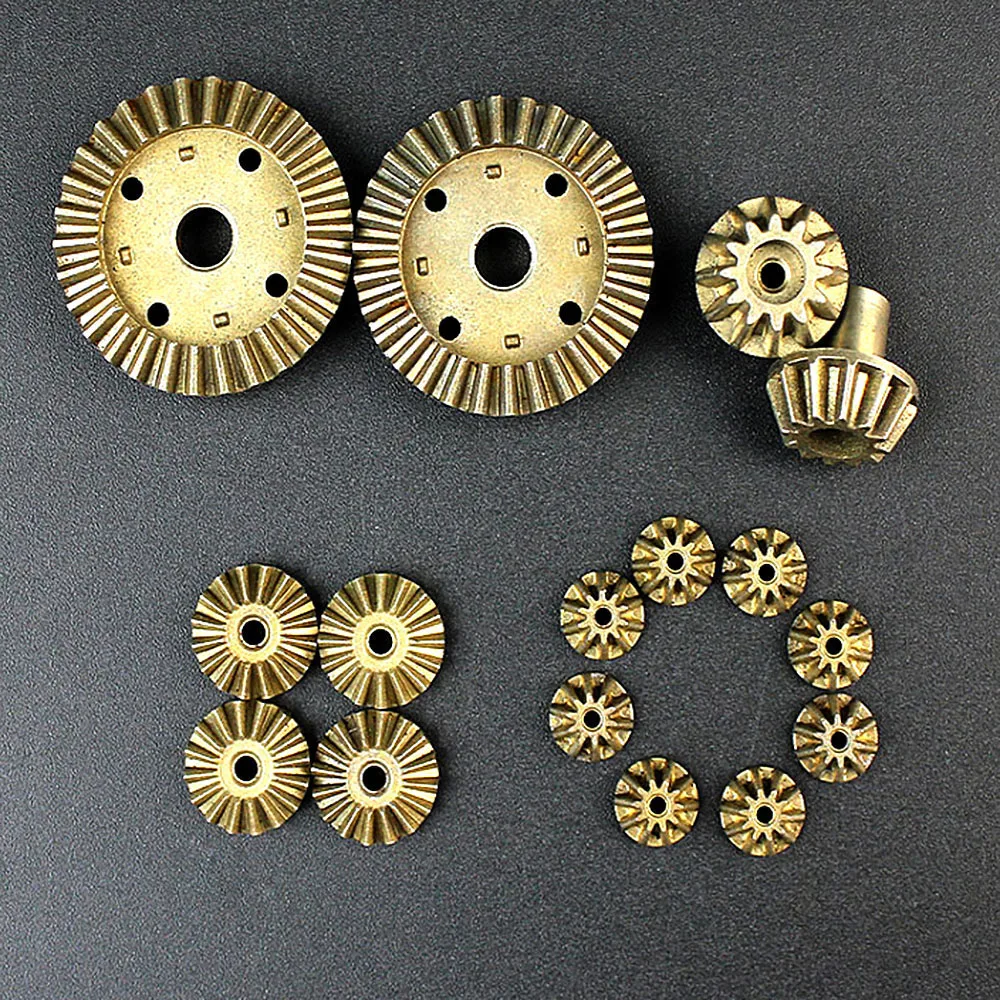 

12T 24T 30T Metal Motor Driving Gear Planet Gear Differential Gear Combo Kit for WLtoys 12428 12423 RC Car Truck Vehicle Part