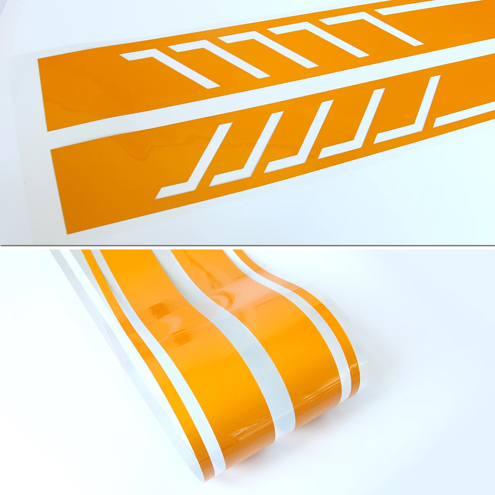 Matte Black 507 Style Stripes Sticker for Mercedes Benz S204 W204 Coupe C 63 AMG