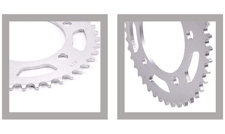 45# Сталь Материал 41 Т 500CC передачи мотоцикла Системы Задняя звездочка для Honda CB500 CBR500 CB CBR 500# c