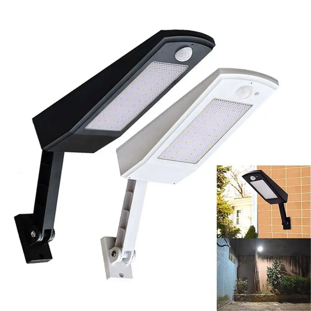 

Adjustable Solar Light Sensor LED Street Lamp Waterproof Human Body Induction Lamp Outdoor Landscape Courtyard Garden Lighting
