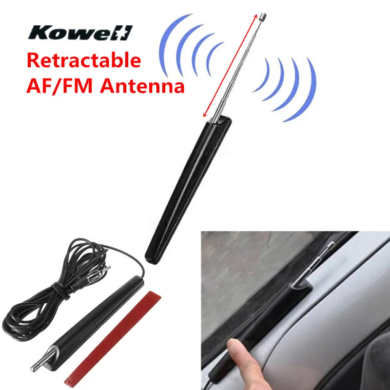 Universal Adjustable Car Auto Retractable Roof AM/FM Radio Signal