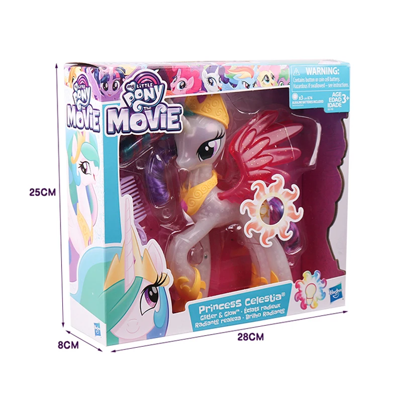 My little Pony Polly светит солнцем универсальная принцесса Di Ya девочка светится игрушкой E0190 детская Подарочная игрушка