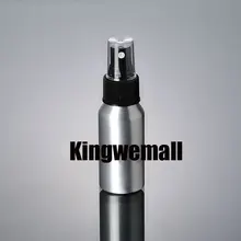 300 шт./лот Ёмкость 50 мл Электрический алюминиевый флаконы-распылители Бутылочки для косметической упаковки LC10