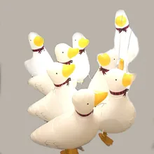 60 40CM Walking font b pet b font Duck Balloon Balloon animals foil ballons party supplies