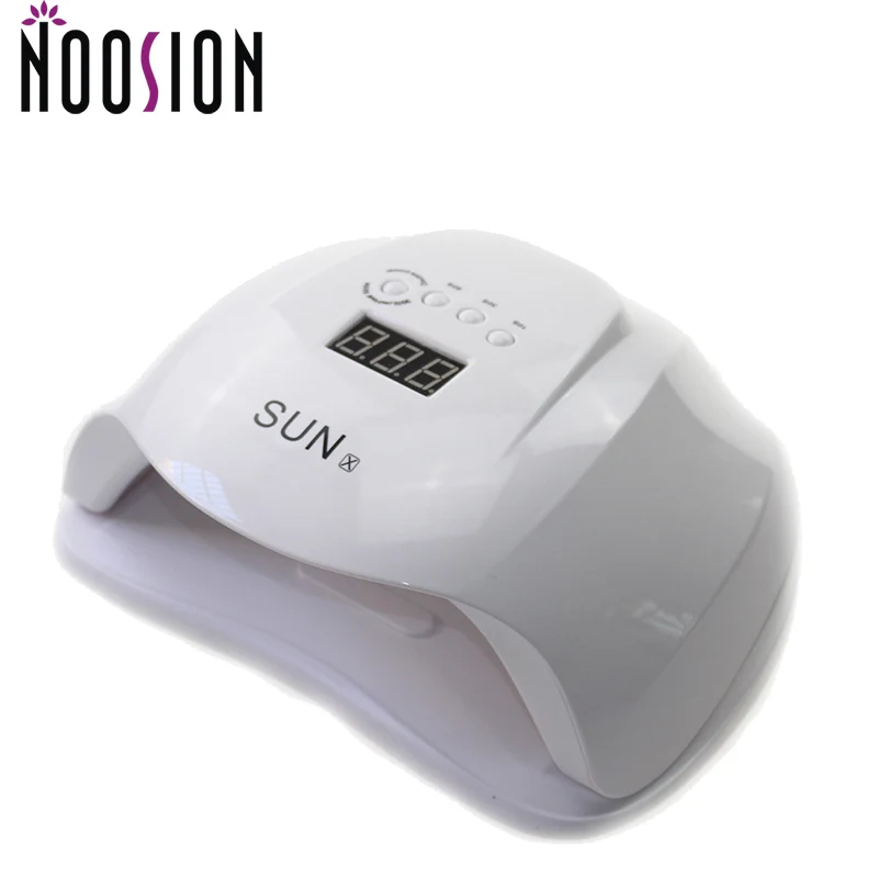 NOOSION SUNx UV Led Nail Lamp 54W Low Heat Mode Button Control Timing