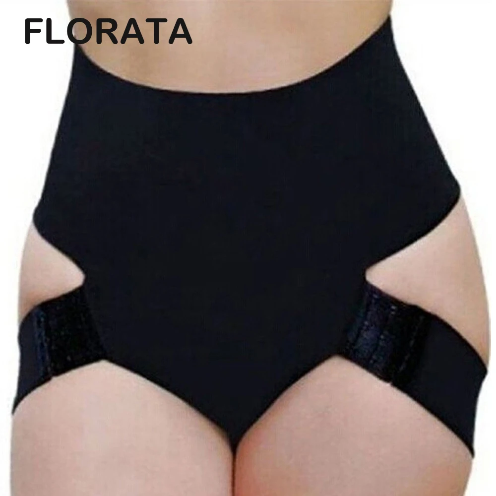 FLORATA New Ladies Women Butt Lifter Shaper Bum Lift Pants Buttocks Enhancer Booty Brief