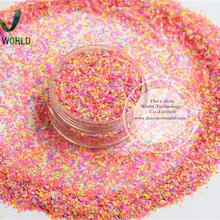 Размеры: 0.8 мм Mix Neon Цвета растворителям шестиугольник Форма блеск для ногтей и DIY украшения 1 упаковка = 50 г