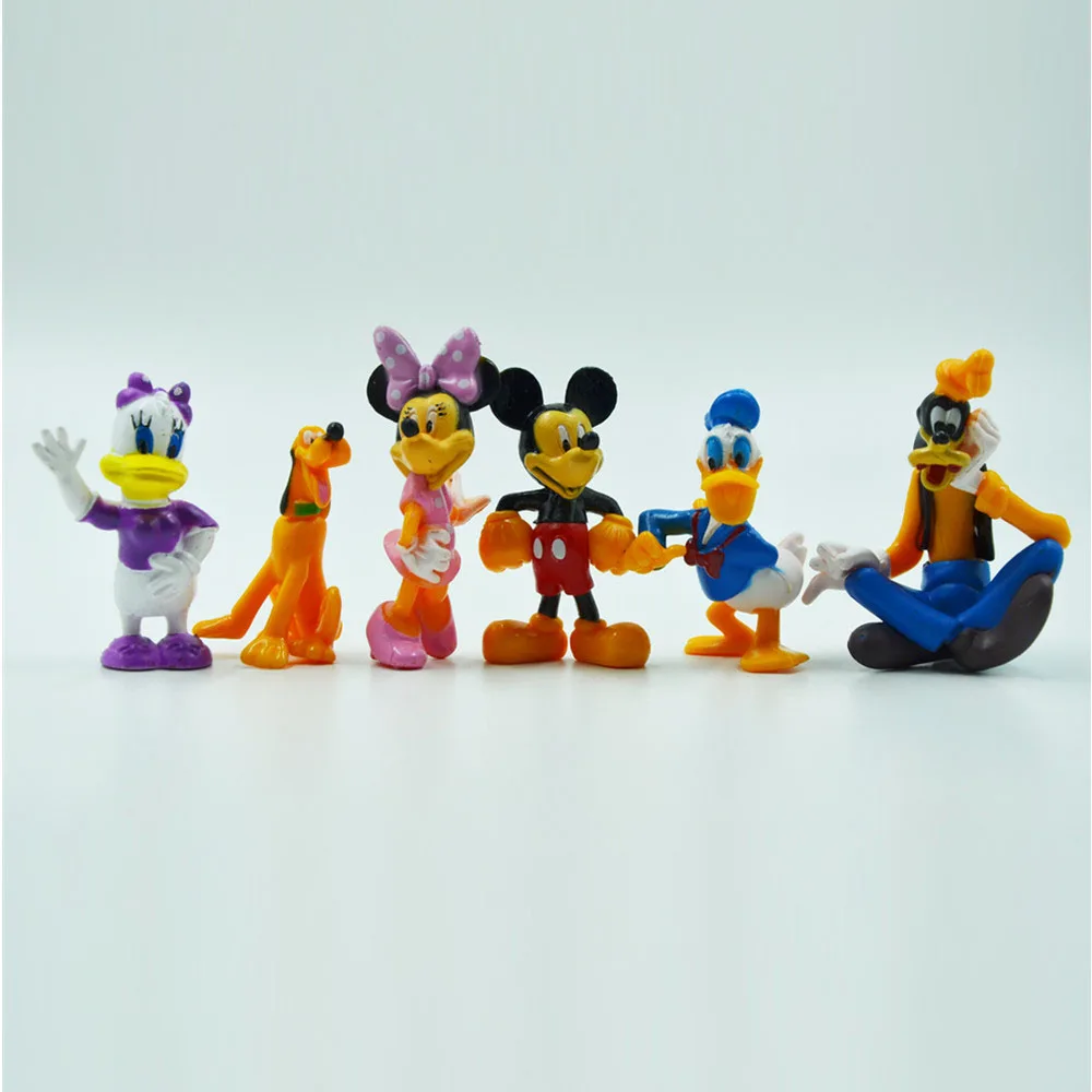 

2017 Hot Kis Toys Cute Cartoon Disney  Micky Plastic Dolls Toys Action Figures Plastic Juguetes Anime ad3375